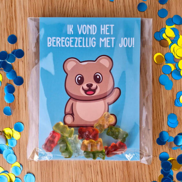 Beregezellig afscheidstraktatie