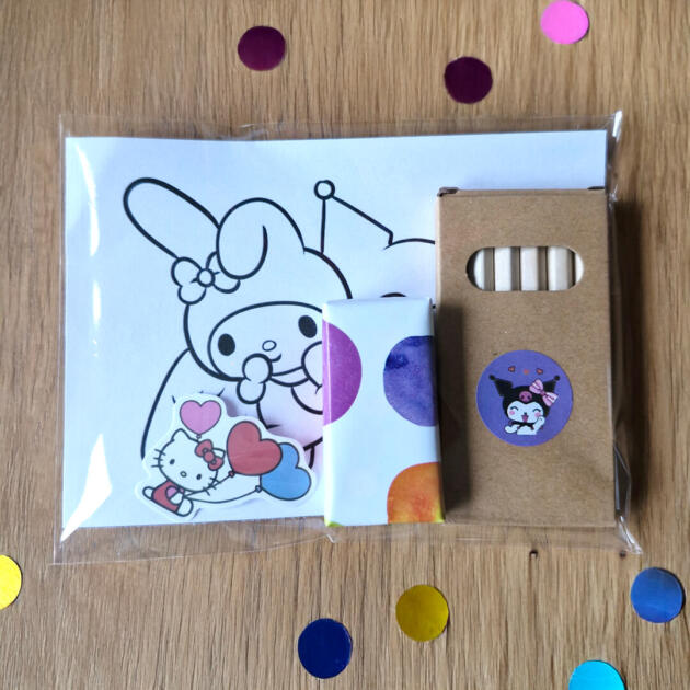 Sanrio traktatie kleurplaat