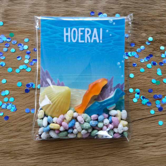 Verjaardag traktatie zeethema