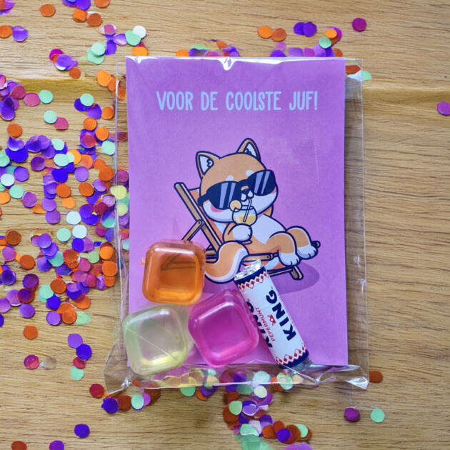 Voor de coolste juf traktatie