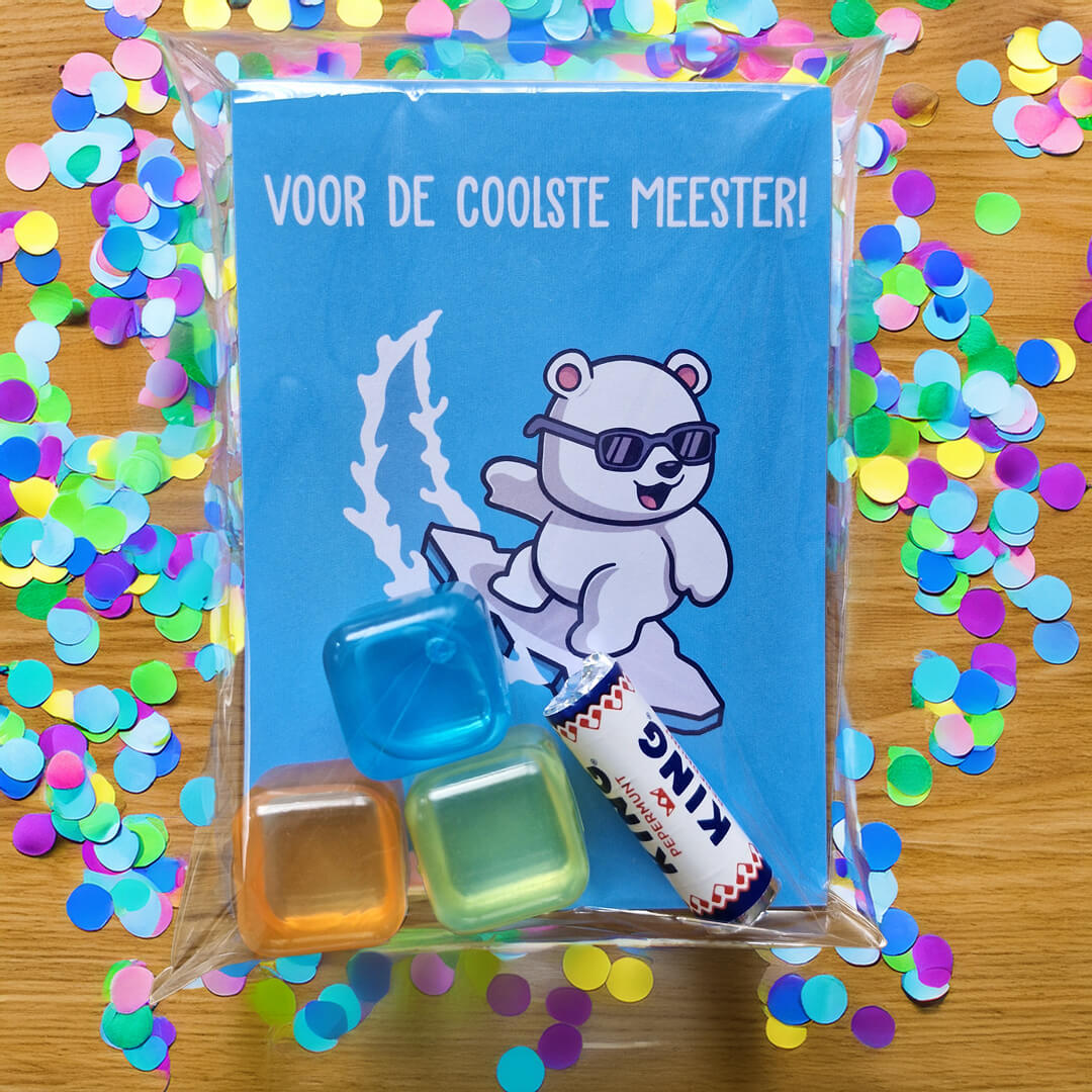 Voor de coolste meester traktatie