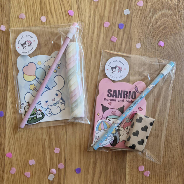 Sanrio traktatie notitieboekje